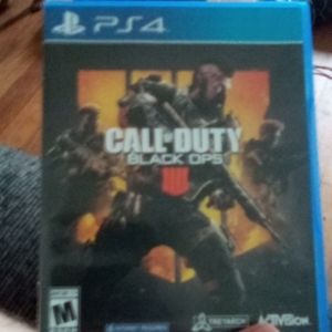 Call of duty black ops 4 for PS4